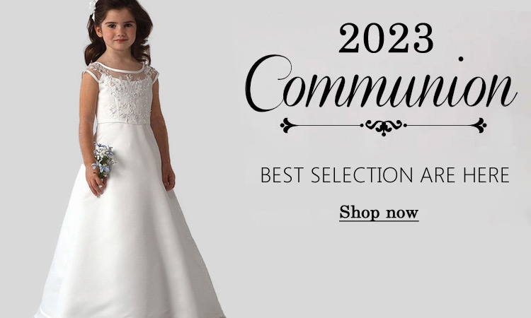 2023 girls first Communion Dresses