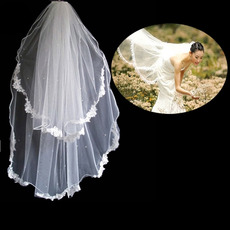 2 Layers Elbow Length Wedding Veil