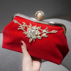 Classy Beaded Rhinestone Wedding Party Evening Handbags/ Purses/ Clutches