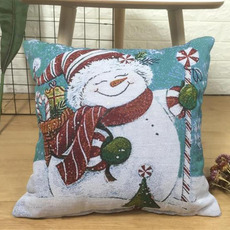 Pillowcase Snowman Decorative 18