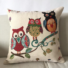 Adorable Pillowcase Owl Decorative 18