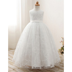Charming Ball Gown Lace First Holy Communion Dresses/ Flower Girl Dresses