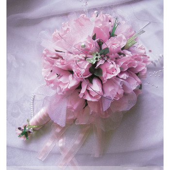 Beautiful Delicated Dreamlike Villatic Rosebuds Bride Bouquet - Pink