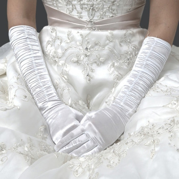 Stain Elbow Wedding Glove