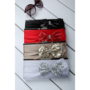 Newest Satin Evening Handbags/ Clutches/ Purses with Bowknot
