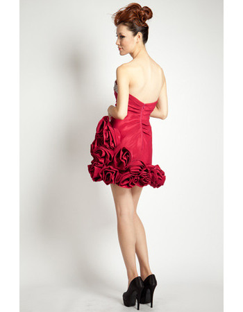 Hot Short Sweetheart A-Line Satin Junior Homecoming Dresses - US$ 146. ...