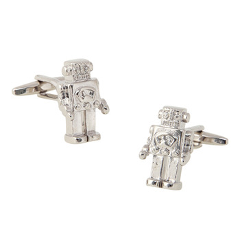 Discount Robot Ornaments Mens' Cufflinks for Party/ Wedding/ Business