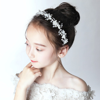 Flower Girl Hoop Headband Hairband Headwear for Wedding