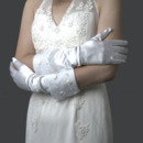 Lycra Elbow with Beading Wedding Glove