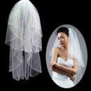 2 Layers Elbow Length Wedding Veil