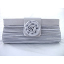 Relaible Satin Evening Handbags/ Clutches/ Purses with Flower