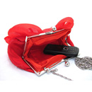 unique Silk Evening Handbags/ Clutches/ Purses with Bowknot