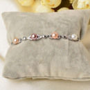 Inexpensive Multicolor 7 - 8mm Freshwater Off-Round Bridal Pearl Bracelets