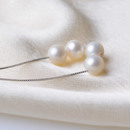 White 8mm Freshwater Round Bridal Pearl Bracelet and Necklace Set