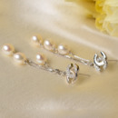 Chic White Drop 6.5-7mm Freshwater Natural Pearl Earring Set
