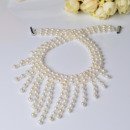 Affordable White 6 - 7mm Freshwater Drop Pearl Necklace