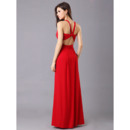 Sexy Deep V-neck Formal Evening Gowns