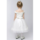 First Communion Dresses With Bowknot