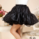 Cute Party Black Organza Mini Tutus/ Skirts/ Wedding Petticoats