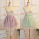 Girls' Cute Ball Gown Candy Color Tulle Mini Skirts