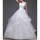 Full Length Tulle Wedding Dresses