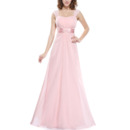 New Style Floor Length Chiffon Bridesmaid Dresses with Straps