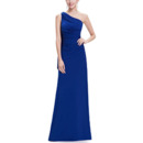 Elegant One Shoulder Sleeveless Floor Length Chiffon Evening Dresses