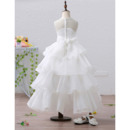Beaded Appliques First Communion Dresses