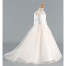 White Tulle First Communion Dresses