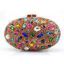 Crystal embellished Jewel Egg Shape Evening Party Handbags/ Purses/ Clutches