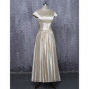 Pleated Waist Mother Of The Groom Dress