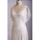 Elegant Ivory Chiffon Wedding Dresses