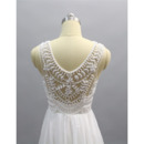 Tailored Flowing Chiffon Wedding Dress
