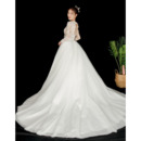 Luxurious Ball Gown Tulle Wedding Dresses