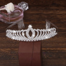Amazing Sparkly Crystal Silver First Communion Flower Girl Tiara/ Wedding Headpiece