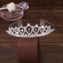 Delicate Twinkling Crystal Silver First Communion Flower Girl Tiara/ Wedding Headpiece