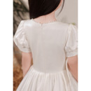 Short Sleeves First Communion Dresses