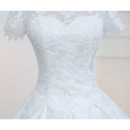 Floral Applique Detailing Wedding Dresses