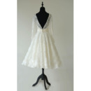 Simple Lace Short Wedding Dresses