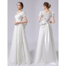 Dramatic Illusion Back Wedding Dresses