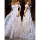 Appliques Tulle Wedding Gowns